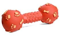 Triol 140 игрушка "Гантель с лапками" для собак