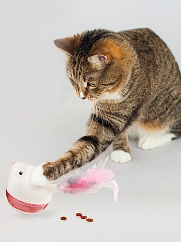 Petstages игрушка для кошек Шар-стаканчик для лакомств