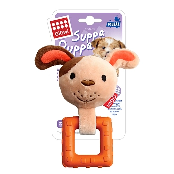 GiGwi игрушка для собак собачка с пищалкой