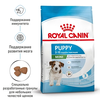 Royal Canin Mini Puppy для щенков мелких пород