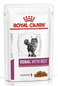 Royal Canin Renal пауч для кошек при хронической почечной недостаточности (кусочки в соусе)