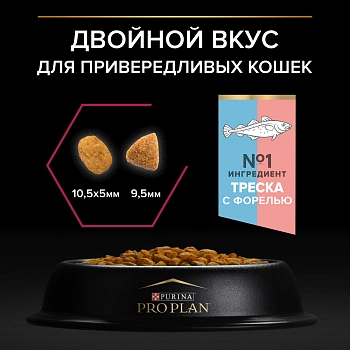 Pro Plan Sterilised для кошек и котов привередливых ко вкусу