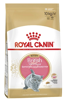 Royal Canin British Shorthair Kitten для котят британской короткошерстной породы