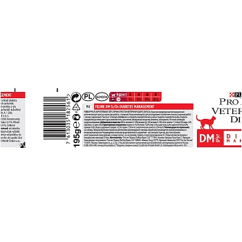 Pro Plan Veterinary Diets DM Diabetic Management консервы для кошек при сахарном диабете (паштет)