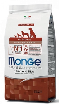 Monge Dog Speciality Puppy & Junior для щенков всех пород