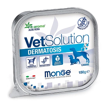 Monge Vet Solution Dermatosis консервы для собак при аллергии