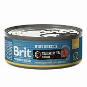 Brit Premium by Nature консервы для взрослых собак мелких пород