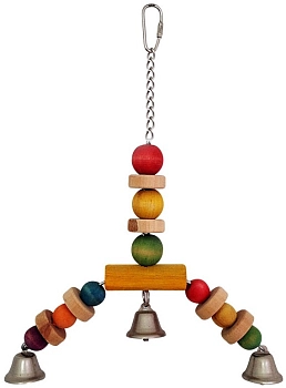 Triol BR-58 игрушка "Подвеска-бусинки" для птиц