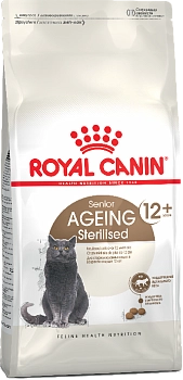 Royal Canin Ageing Sterilised 12+ для стерилизованных кошек и кастрированных котов старше 12 лет