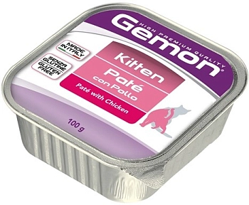 Gemon Cat Kitten консервы для котят (паштет)