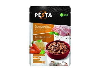 Pesta пауч для кошек (кусочки в желе)