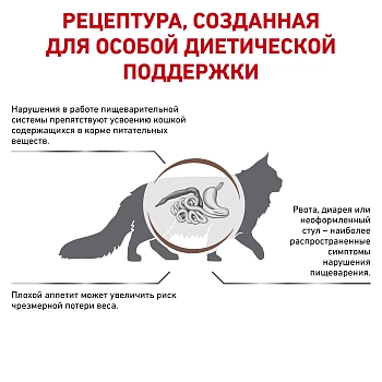 Royal Canin Gastrointestinal корм для кошек при патологии ЖКТ