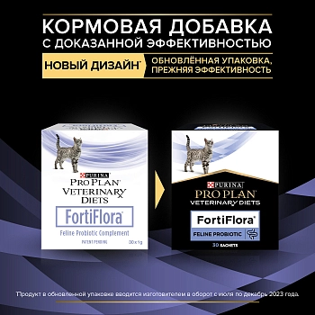 Пробиотическая добавка FortiFlora для кошек