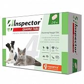 Inspector Quadro Tabs для кошек и собак (2-8 кг.)