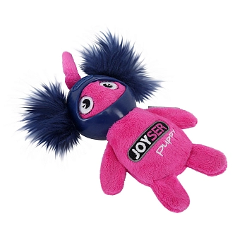 Joyser игрушка Puppy "Белка в резиновом шлеме" с пищалкой для собак