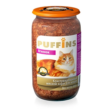 Puffins консервы для кошек (паштет)