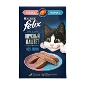 Felix Вкусный паштет пауч для кошек