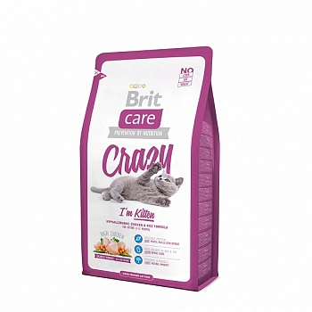Brit Care Cat Crazy Kitten для котят, беременных и кормящих кошек