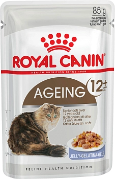 Royal Canin Ageing +12 пауч для кошек старше 12 лет (кусочки в желе)
