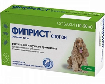 Фиприст Спот Он для собак №3 (10-20 кг)
