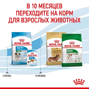 Royal Canin Mini Puppy для щенков мелких пород