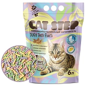 Cat Step Tofu Tutti Frutti наполнитель растительный комкующийся