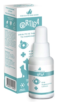 Ortiga очищающий лосьон для глаз