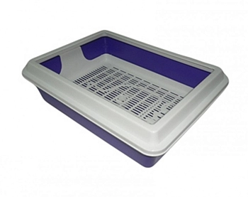 Зооэкспресс туалет с сеткой большой и рамкой Кис