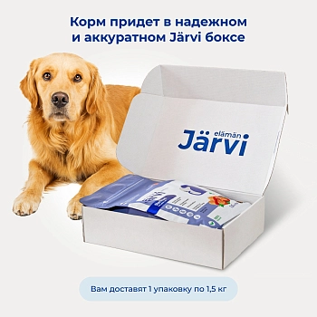 Jarvi сухой полнорационный корм для взрослых собак средних и крупных пород