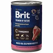 Brit Premium by Nature консервы для взрослых собак всех пород
