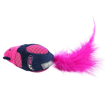 Joyser игрушка "Птичка со звуковым чипом и перьями" для кошек