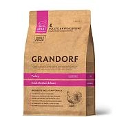 Grandorf Turkey корм для взрослых собак средних и крупных пород