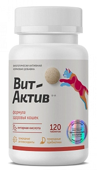 Вит-Актив Биологически активная кормовая добавка "Формула здоровья" для кошек