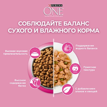 Purina One корм для котят