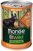 Monge Bwild Dog Grainfree Adult Mini консервы для собак мелких пород