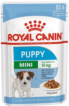 Royal Canin Mini Puppy пауч для щенков мелких пород (соус)