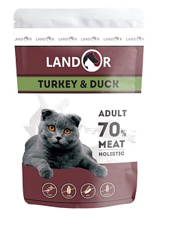 Landor пауч для взрослых кошек