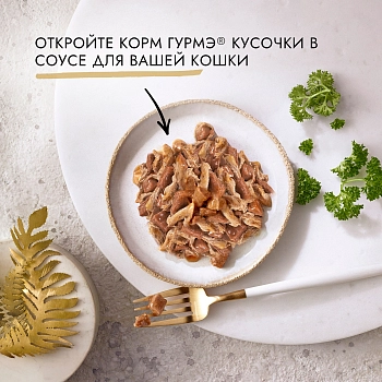 Gourmet Gold консервы для кошек (кусочки в подливке)