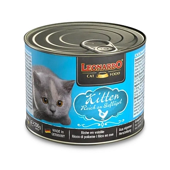 Leonardo Kitten консервы для котят