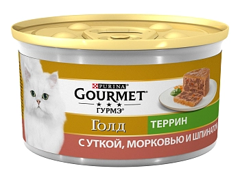 Gourmet Gold консервы для кошек (кусочки в паштете)