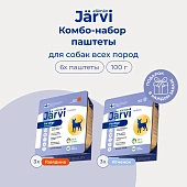 Jarvi микс мясных паштетов для собак всех пород (комбо-набор)