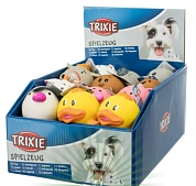 Trixie игрушка для собак мячик в виде животных