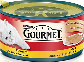 Gourmet консервы для кошек (паштет)