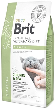 Brit Veterinary Diet Diabetes корм при диабете для кошек