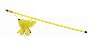 Triol удочка-дразнилка "Желтые перья"