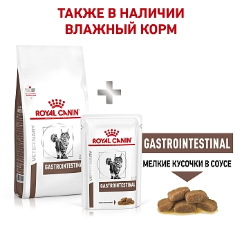 Royal Canin Gastrointestinal корм для кошек при патологии ЖКТ
