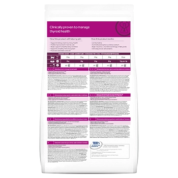Hill's Prescription Diet y/d Thyroid Care корм для кошек для здоровья щитовидной железы