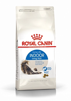 Royal Canin Indoor Long Hair для длинношерстных домашних кошек