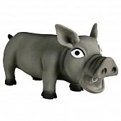 Trixie игрушка "Свинья хрюкающая" для собак