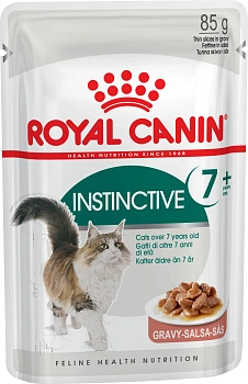 Royal Canin Instinctive +7 пауч для кошек старше 7 лет (кусочки в соусе)